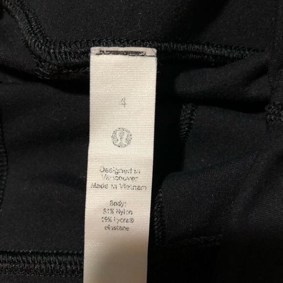 Lululemon womens 4 align jogger 28” black leggings buttery soft activewear yoga - Picture 7 of 12